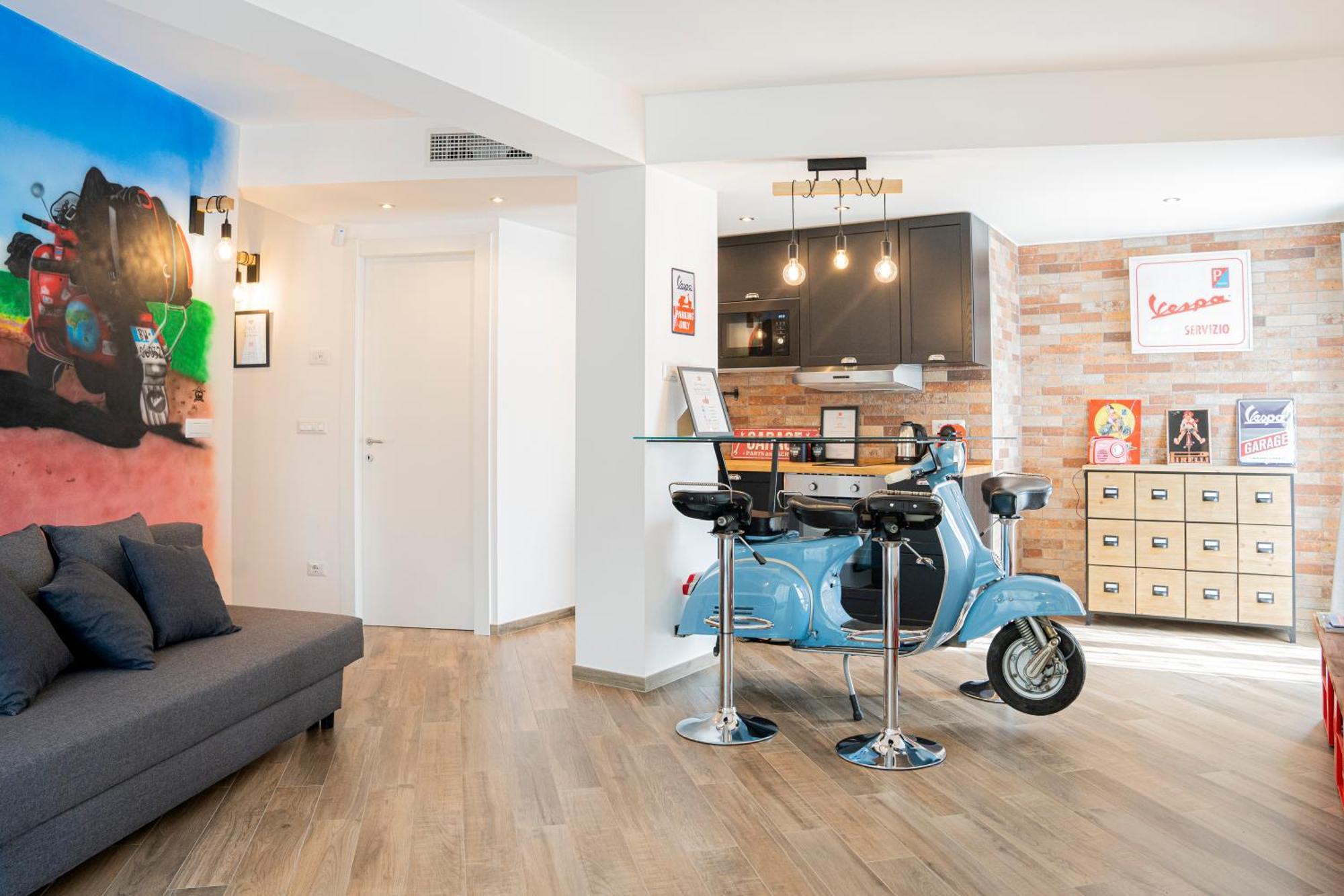 Vespa Apartments Moneglia Zimmer foto